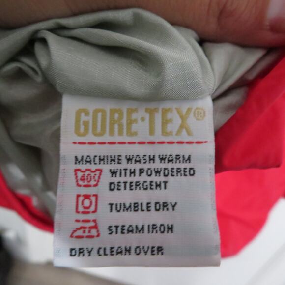 L.L. Bean Mens Sz XXL Red Vintage Nylon Hooded Anorak Pullover Jacket - Picture 11 of 11